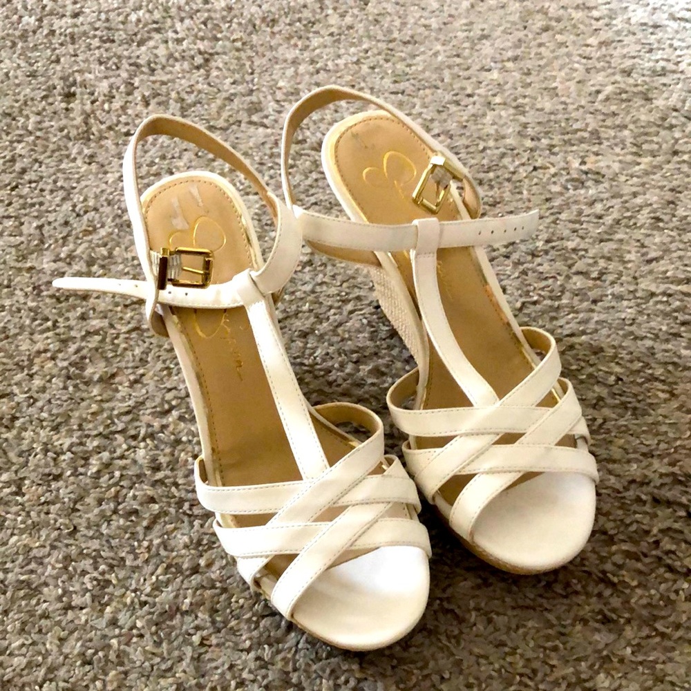 Jessica Simpson wedges.